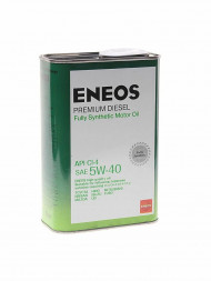 Масло моторное ENEOS Premium DIESEL 5W-40 1л (8809478943091) CI-4