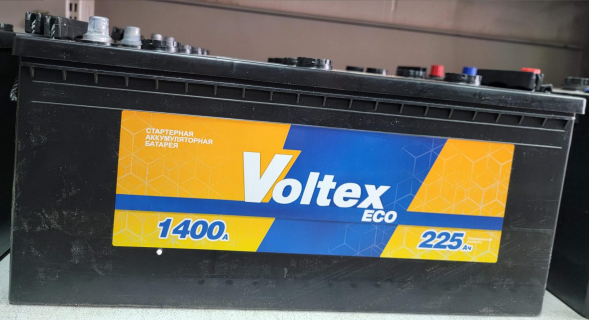 Автомобильный аккумулятор VOLTEX Eco 190 Ач 1250А прям. пол. (513x223x223) 6СТ-190 Росс. авто