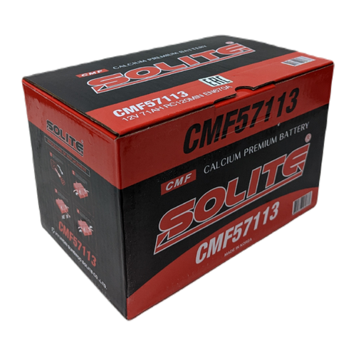 Автомобильный аккумулятор Solite 57113 71 Ач 690А обр. пол. (275x175x175) CFM
