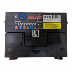 Аккумулятор Solite 75-650 75 Ач 630А (230x179x184) боковые клеммы