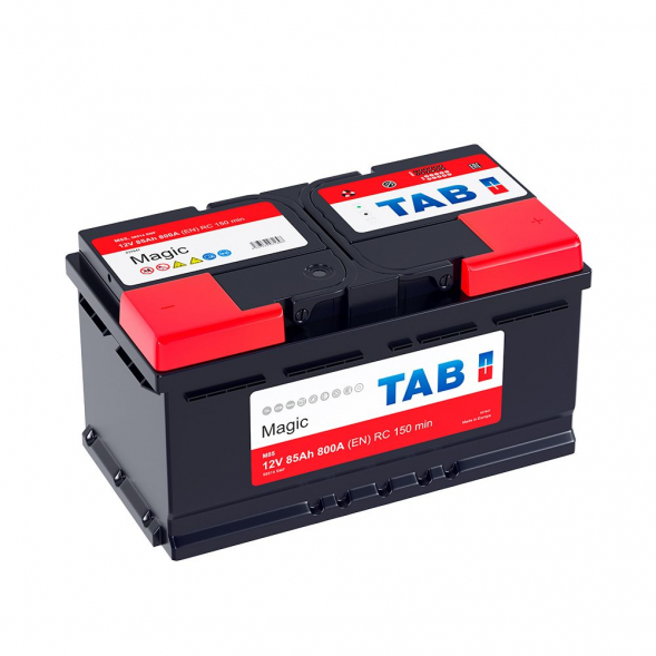 Автомобильный аккумулятор Tab Magic 85 Ач 800A обр. пол. 189085 (315x175x175) 58514 SMF M85