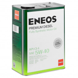 Масло моторное ENEOS Premium DIESEL 5W-40 4л (8809478943077) CI-4