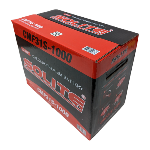 Автомобильный аккумулятор Solite 31S-1000 110 Ач 1000A (330x173x240) 190 min винтовые клеммы