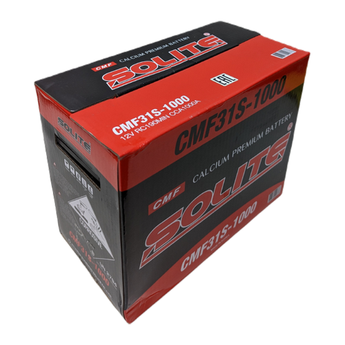 Автомобильный аккумулятор Solite 31S-1000 110 Ач 1000A (330x173x240) 190 min винтовые клеммы