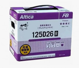 Аккумулятор FB Altica Premium 125D26R 85 Ач 800A прям. пол. (261x173x225) без бортика