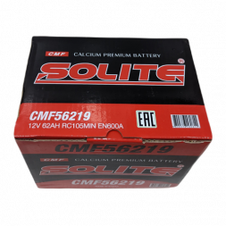Аккумулятор Solite 56219 62 Ач 600А обр. пол. (242x175x190) CMF