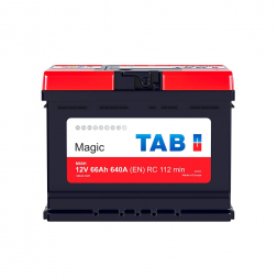 Аккумулятор Tab Magic 66 Ач 640A обр. пол. 189065 (242x175x190) 56649 SMF M66H