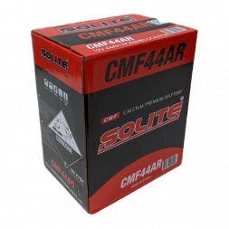 Аккумулятор Solite 44AR 44 Ач 350А прям. пол. (187x127x219) с бортиком