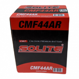 Аккумулятор Solite 44AR 44 Ач 350А прям. пол. (187x127x219) с бортиком
