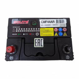 Аккумулятор Solite 44AR 44 Ач 350А прям. пол. (187x127x219) с бортиком