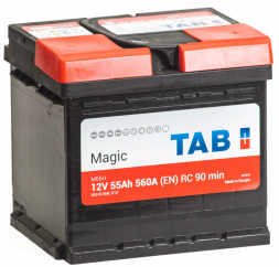 Аккумулятор Tab Magic 55R (560A 207x175x190) 189058 55510