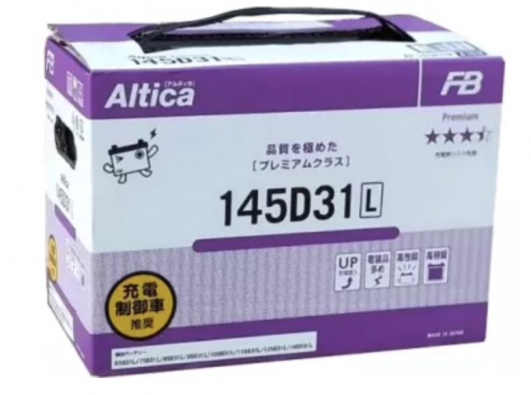 Автомобильный аккумулятор FB Altica Premium 145D31L 98 Ач 900A обр. пол. (306х173х225) без бортика