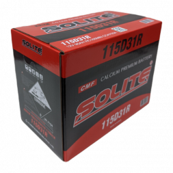 Аккумулятор Solite 115D31R BH 95 Ач 750A прям. пол. (301x175x225) с бортиком