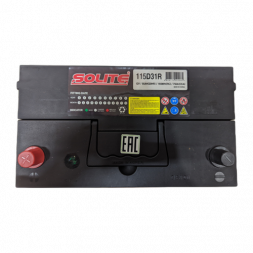 Аккумулятор Solite 115D31R BH 95 Ач 750A прям. пол. (301x175x225) с бортиком