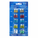 Набор предохранителей для авто, стандарт, флажковых 10шт. (5-30А), Вымпел 5127