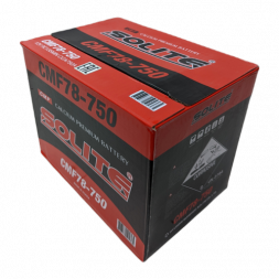 Аккумулятор Solite 78-750 85 Ач 750А (260x179x184) RC 135 min, боковые клеммы