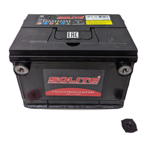 Автомобильный аккумулятор Solite 78-750 85 Ач 750А (260x179x184) RC 135 min, боковые клеммы