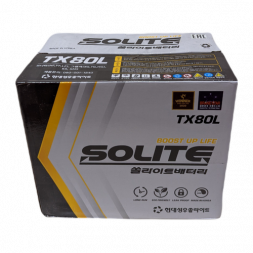 Аккумулятор Solite TAXI 80L 80Ач 640A обр. пол. (262x175x220) с бортиком