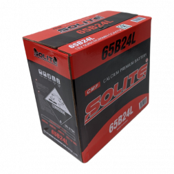 Аккумулятор Solite 65B24L 50 Ач 470A обр. пол. (236x128x220) узкие кл.