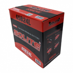 Аккумулятор Solite 65B24L 50 Ач 470A обр. пол. (236x128x220) узкие кл.