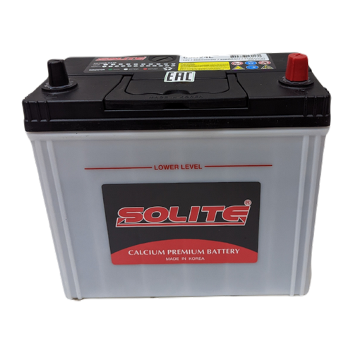 Автомобильный аккумулятор Solite 65B24L 50 Ач 470A обр. пол. (236x128x220) узкие кл.