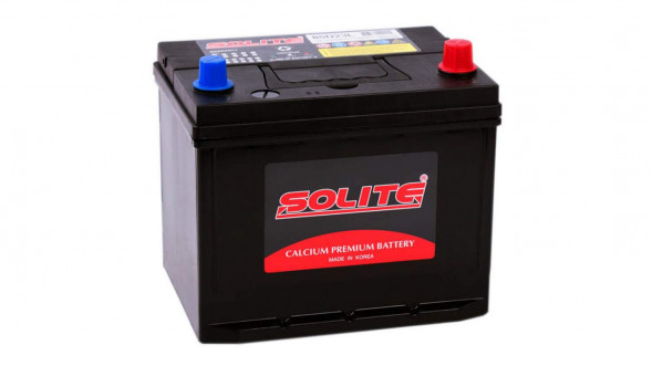 Автомобильный аккумулятор Solite 85D23L BH 70 Ач 580A обр. пол. (230x173x205) с бортиком