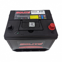 Аккумулятор Solite 85D23L BH 70 Ач 580A обр. пол. (230x173x205) с бортиком