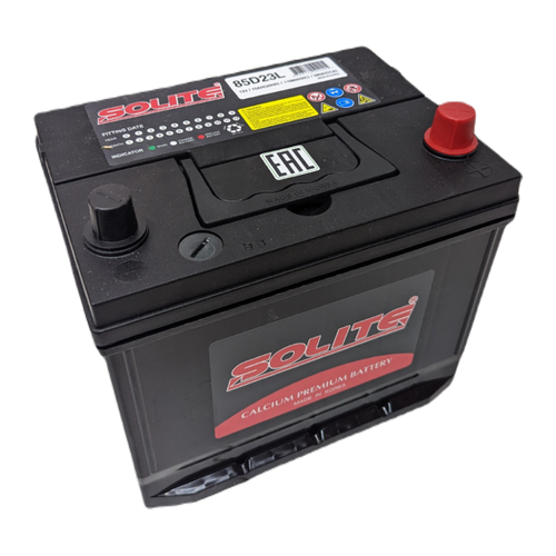 Автомобильный аккумулятор Solite 85D23L BH 70 Ач 580A обр. пол. (230x173x205) с бортиком