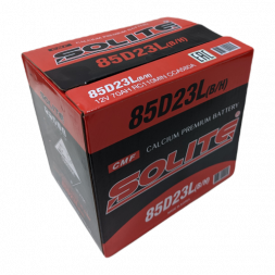Аккумулятор Solite 85D23L BH 70 Ач 580A обр. пол. (230x173x205) с бортиком