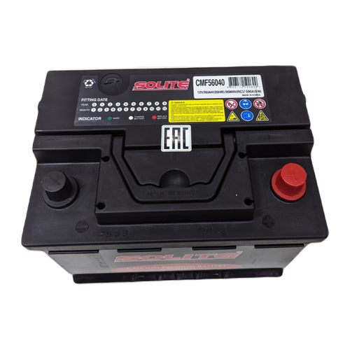 Автомобильный аккумулятор Solite 56040 60 Ач 590А обр. пол. (242x175x175) CMF