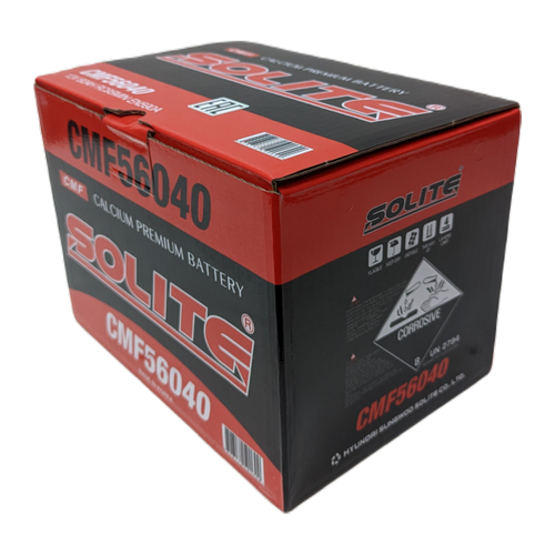 Автомобильный аккумулятор Solite 56040 60 Ач 590А обр. пол. (242x175x175) CMF