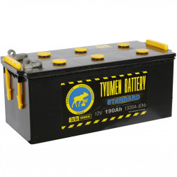 Аккумулятор Tyumen Battery Standard 190 Ач прям. пол. 1320A (518x228x238) клеммы под болт