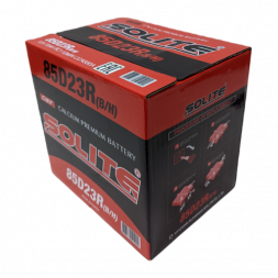 Аккумулятор Solite 85D23R BH 70 Ач 580A прям. пол. (230x173x205) с бортиком