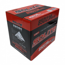 Аккумулятор Solite 85D23R BH 70 Ач 580A прям. пол. (230x173x205) с бортиком