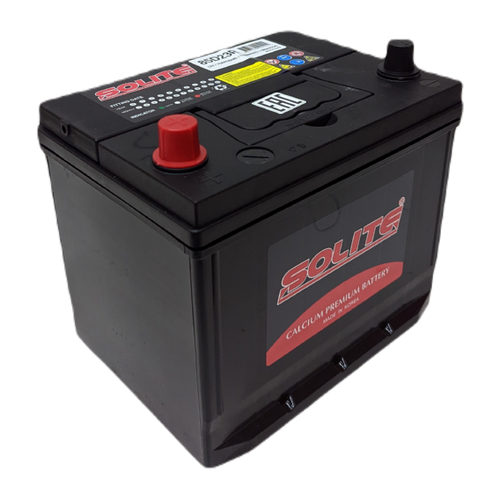 Автомобильный аккумулятор Solite 85D23R BH 70 Ач 580A прям. пол. (230x173x205) с бортиком