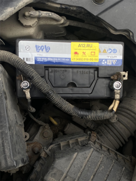 Автомобильный аккумулятор Topla Top JIS 55 Ач 490А обр. пол. 118255 (236x126x227) 55523/84 SMF унив. клеммы