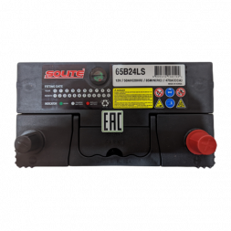 Аккумулятор Solite 65B24LS 50 Ач 470А обр. пол. (236x128x220) станд. кл.