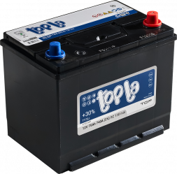 Аккумулятор Topla Top JIS 75 Ач 740А обр. пол. 118875 (259x175x221) 57529 TT75J