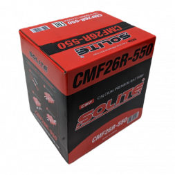 Аккумулятор Solite 26R-550 60 Ач 550А обр. пол. (206x172x205) с бортиком