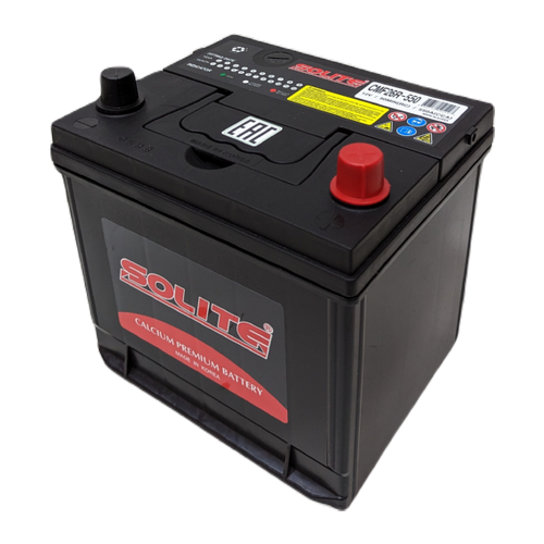 Автомобильный аккумулятор Solite 26R-550 60 Ач 550А обр. пол. (206x172x205) с бортиком