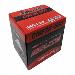 Аккумулятор Solite 26-550 60 Ач 550А прям. пол. (206x172x205) с бортиком