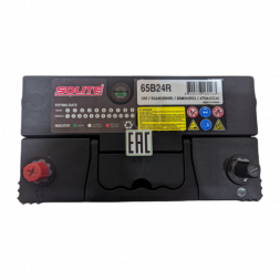 Аккумулятор Solite 65B24R 50 Ач 470A прям. пол. (236x128x220) узкие кл.