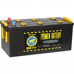 Аккумулятор Tyumen Battery Standard 190 Ач обр. пол. 1320A (518x228x238)