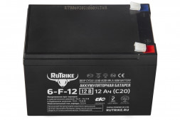 Аккумулятор RuTrike 6-F-12 (151x98x101) 12V 12 Ач С20