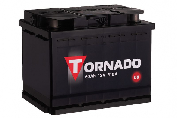 Автомобильный аккумулятор Tornado 60R 450A 242x175x190