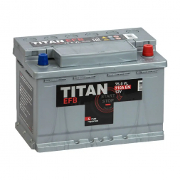 Аккумулятор Titan EFB 75R 710A 278x175x190