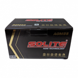 Аккумулятор Solite AGM 95 Ач 850A обр. пол. (353x175x190) Start Stop