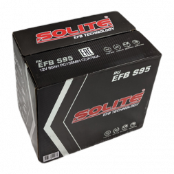 Аккумулятор Solite S95 80 Ач 790A обр. пол. (260x173x225) EFB Start Stop