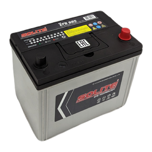Автомобильный аккумулятор Solite S95 80 Ач 790A обр. пол. (260x173x225) EFB Start Stop