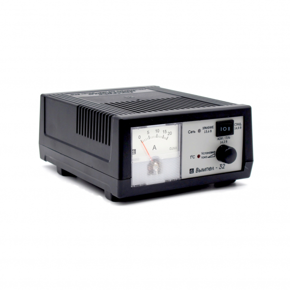 Зарядное устройство Вымпел 32 (0,8-20А перекл.13,6В-14,4В-15,0В) авт., стрел. ам-р